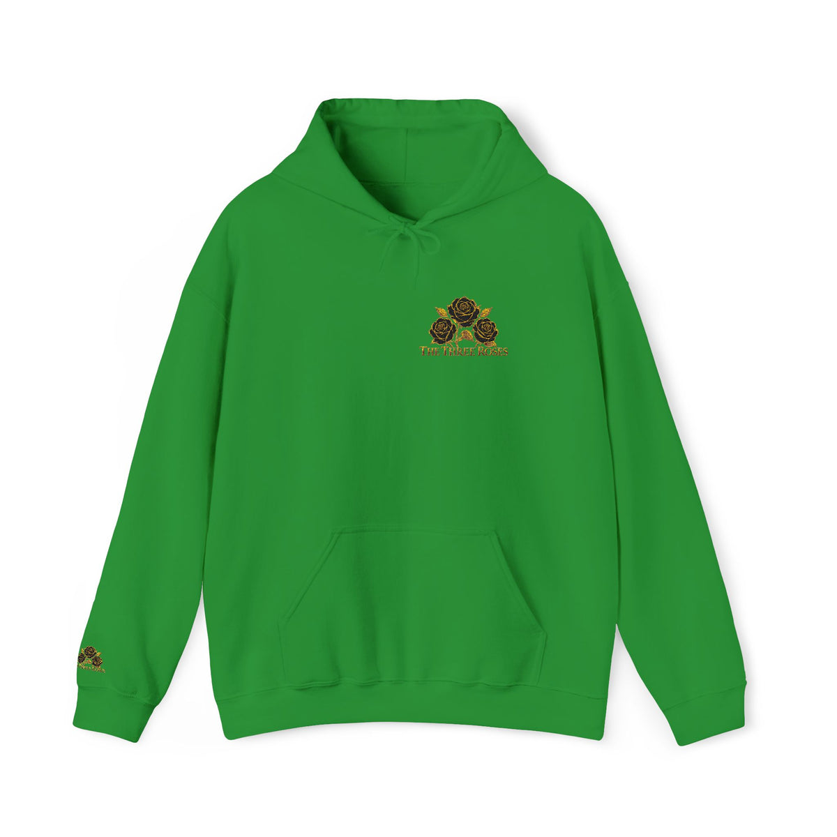 The Three Roses: Embroidered Unisex Hoodie