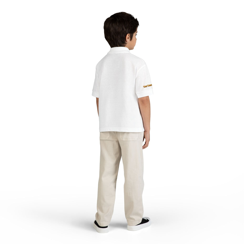 The Three Roses: Youth Polo T-Shirt Embroidered
