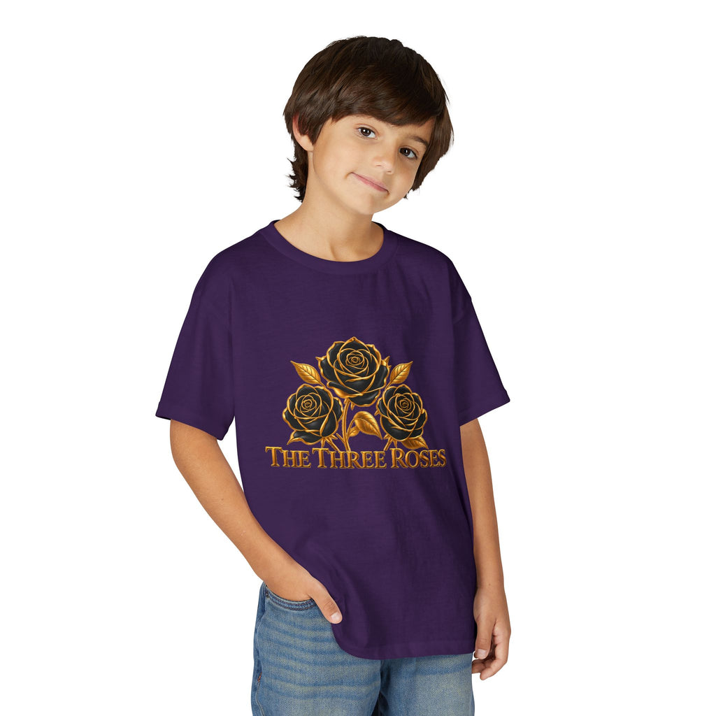 The Three Roses: Youth Gold Graphic Tee