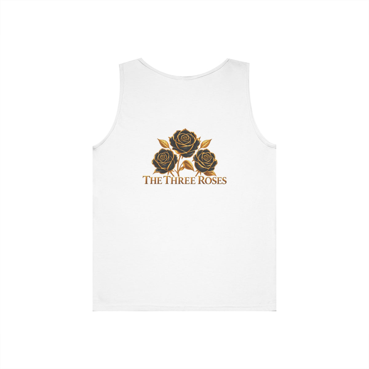 The Three Roses Tank Top — Vintage Rose Graphic Floral Tank