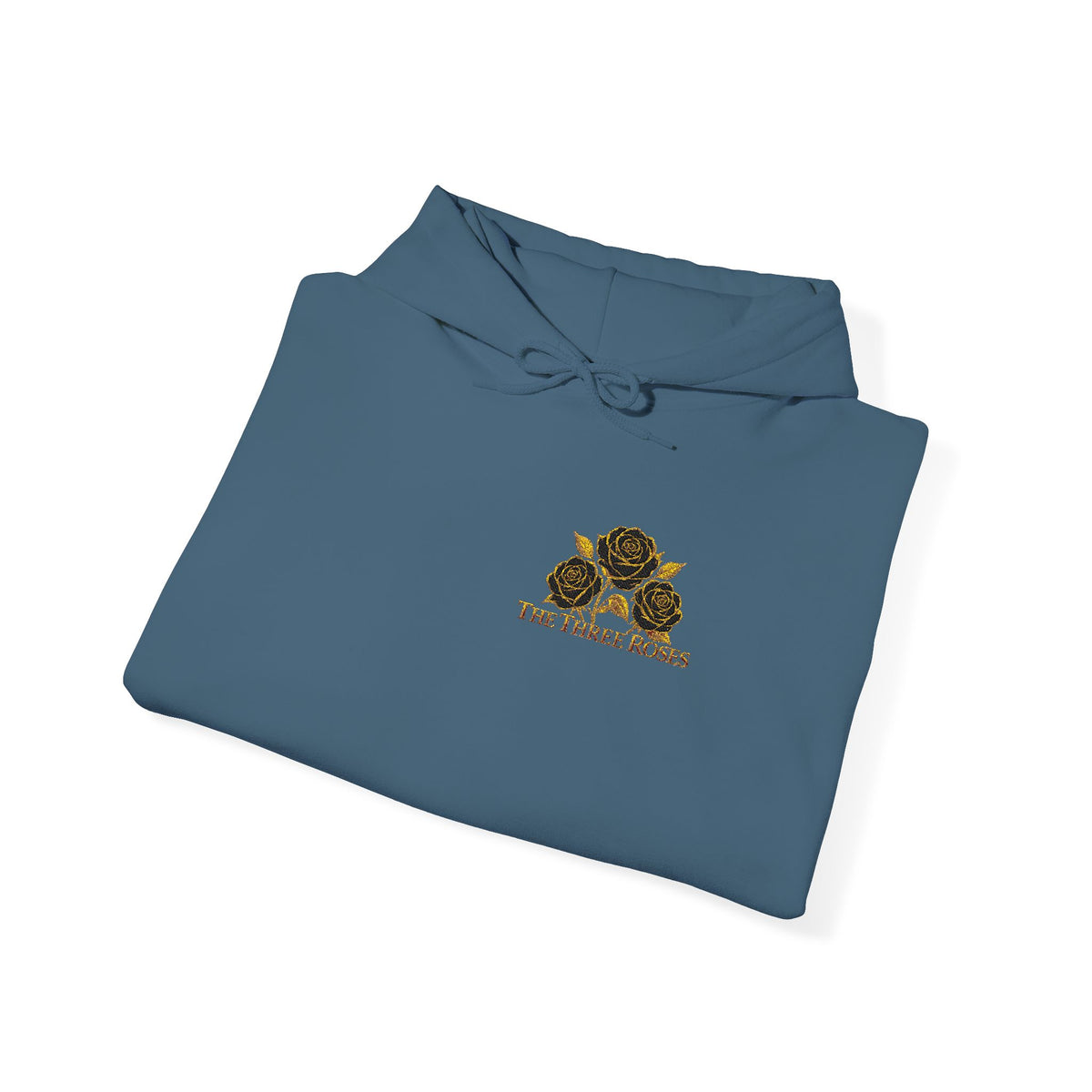 The Three Roses: Embroidered Unisex Hoodie