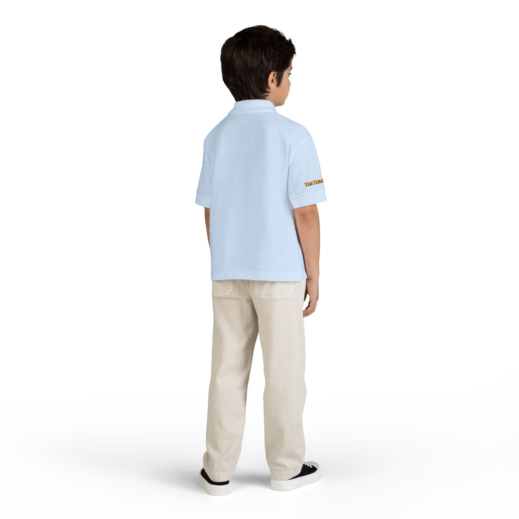 The Three Roses: Youth Polo T-Shirt Embroidered