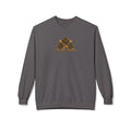 The Three Roses: Unisex Crewneck Gold Rose Sweatshirt Graphic Logo