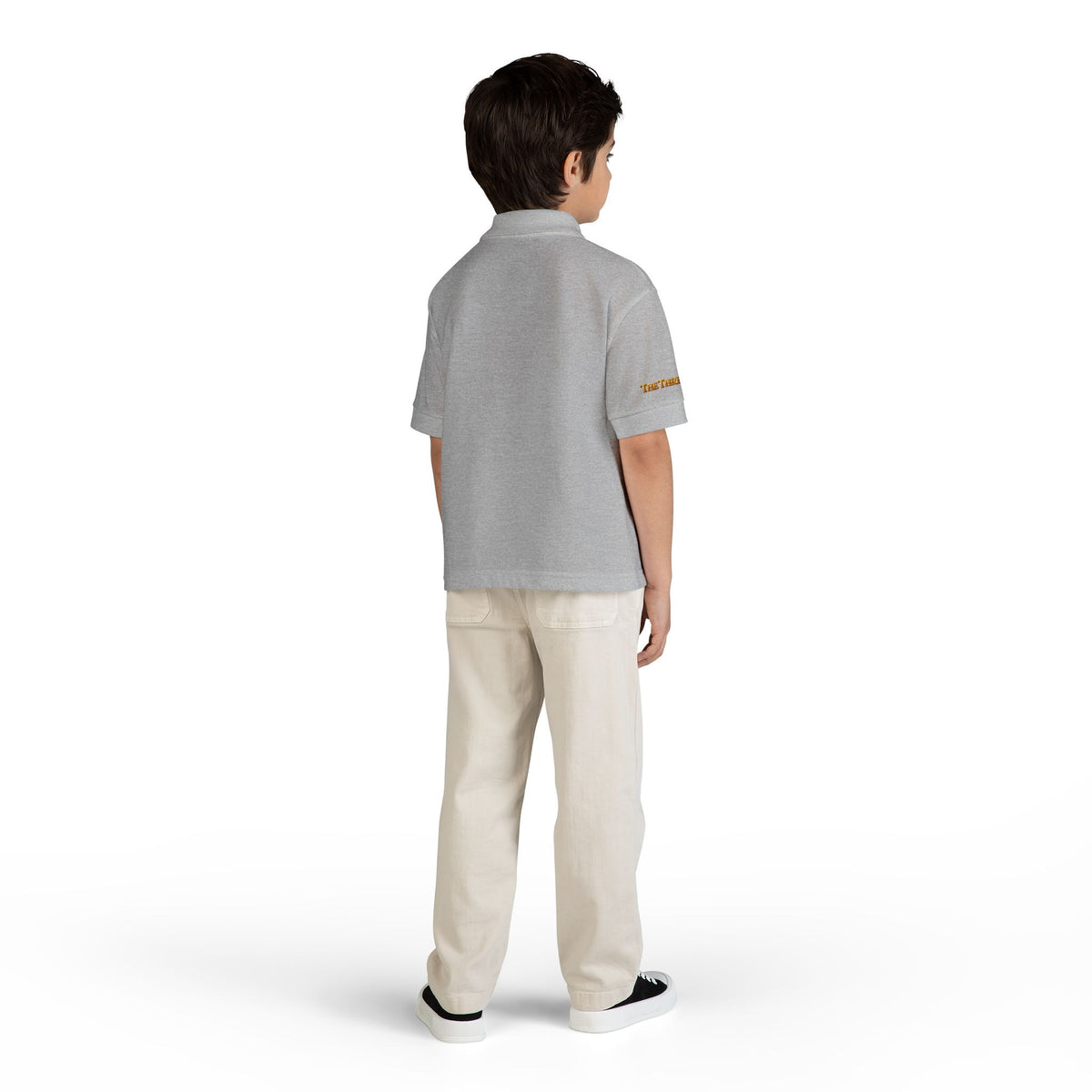 The Three Roses: Youth Polo T-Shirt Embroidered