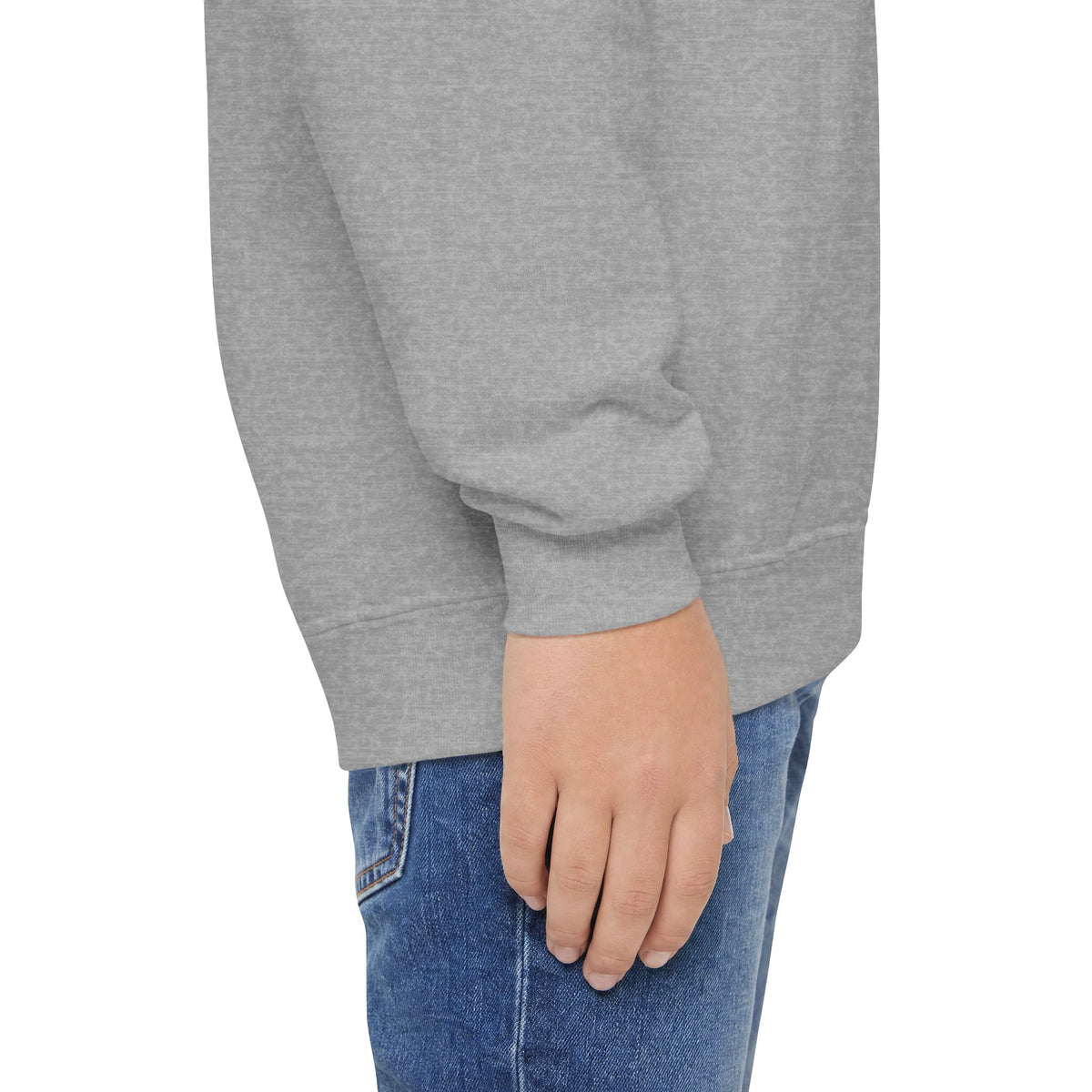 The Three Roses: Youth Crewneck Sweatshirt — Gold & Black Rose Graphic Logo