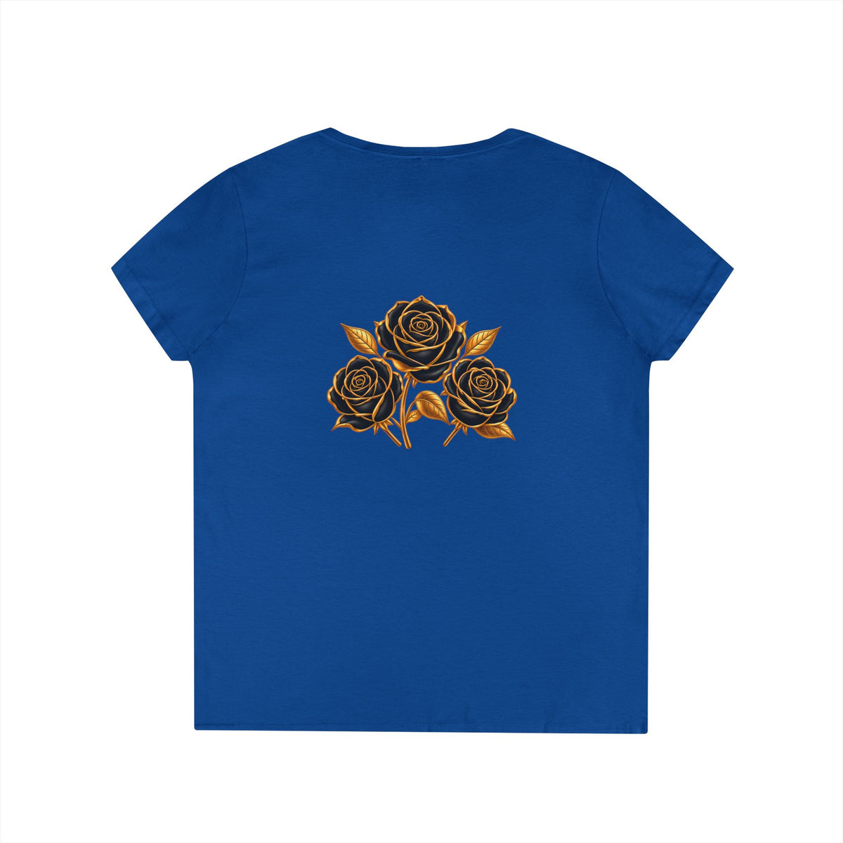 The Three Roses: Ladies' V-Neck T-Shirt