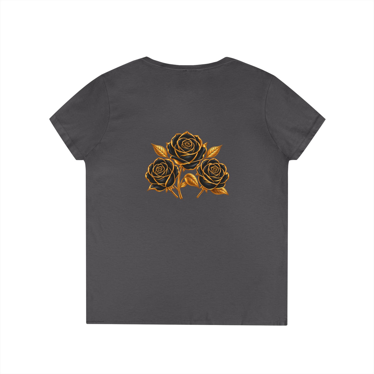 The Three Roses: Ladies' V-Neck T-Shirt