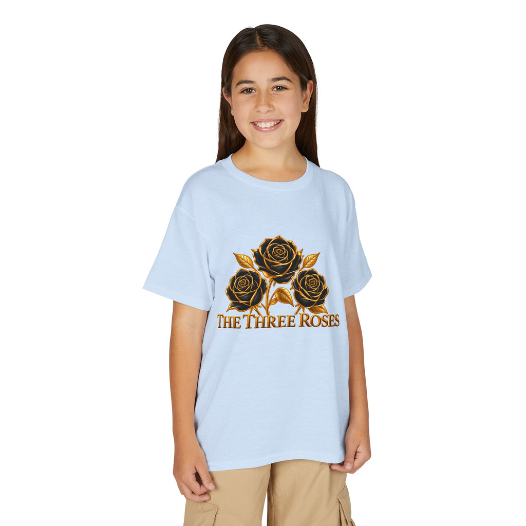 The Three Roses: Youth Gold Graphic Tee