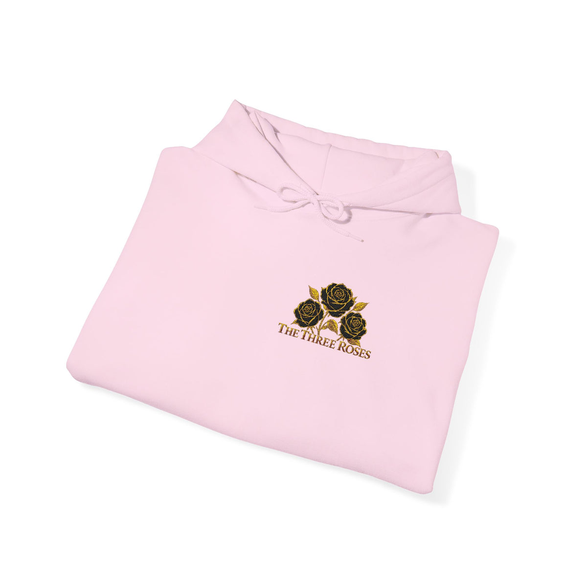 The Three Roses: Embroidered Unisex Hoodie