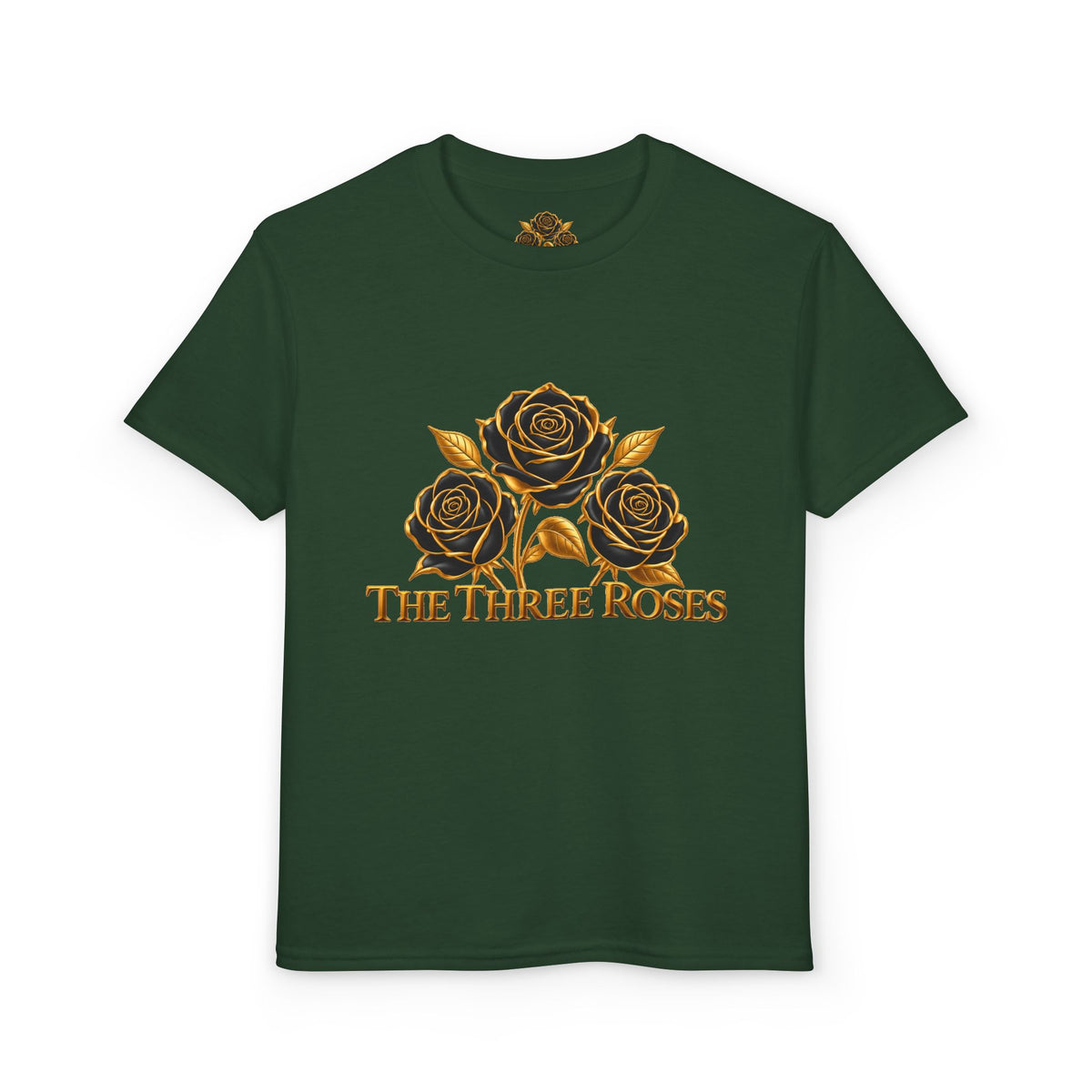 The Three Roses: Youth Gold Graphic Tee