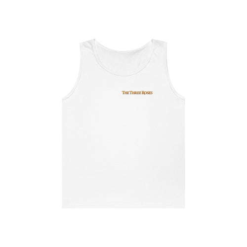 The Three Roses Tank Top — Vintage Rose Graphic Floral Tank