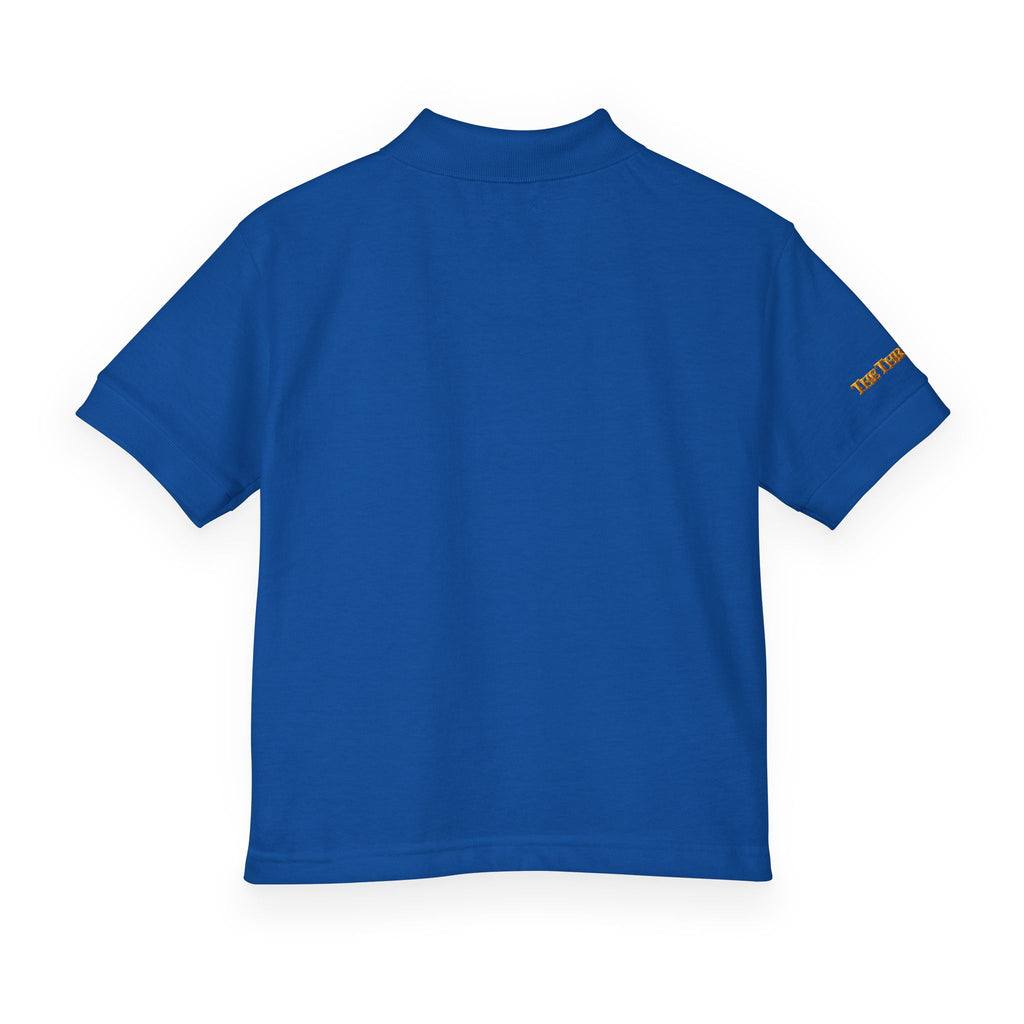 The Three Roses: Youth Polo T-Shirt Embroidered