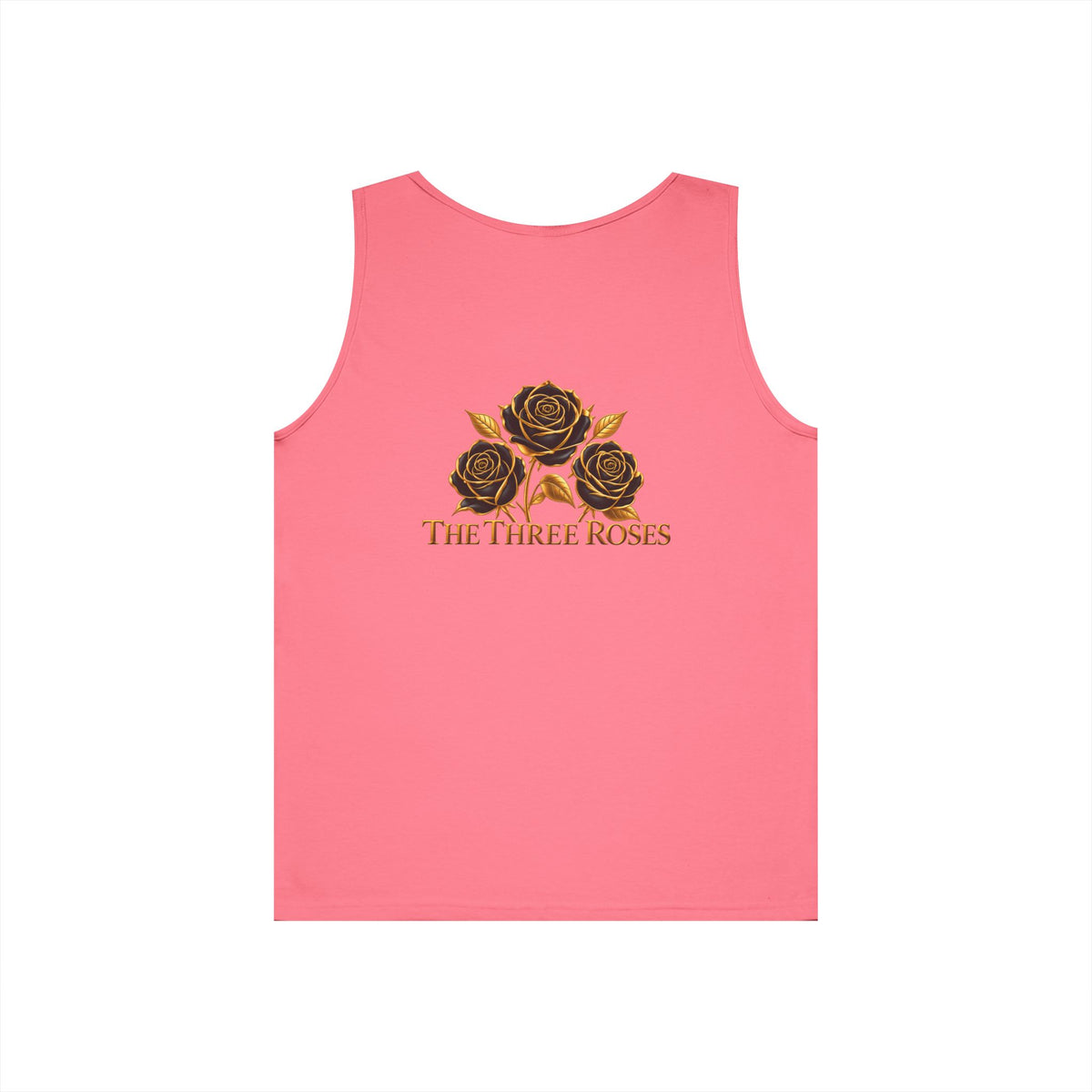 The Three Roses Tank Top — Vintage Rose Graphic Floral Tank
