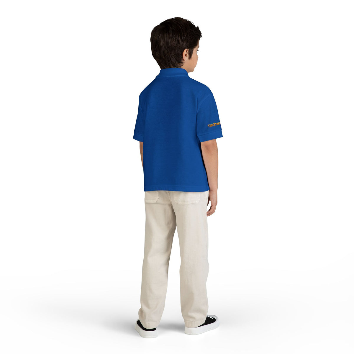 The Three Roses: Youth Polo T-Shirt Embroidered