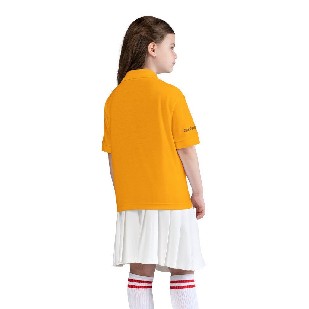 The Three Roses: Youth Polo T-Shirt Embroidered