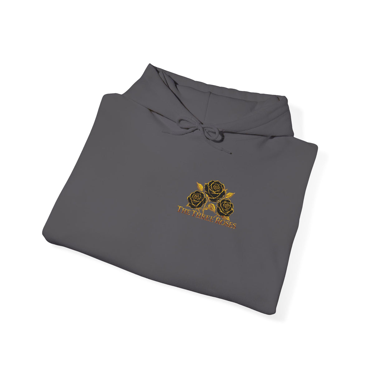 The Three Roses: Embroidered Unisex Hoodie