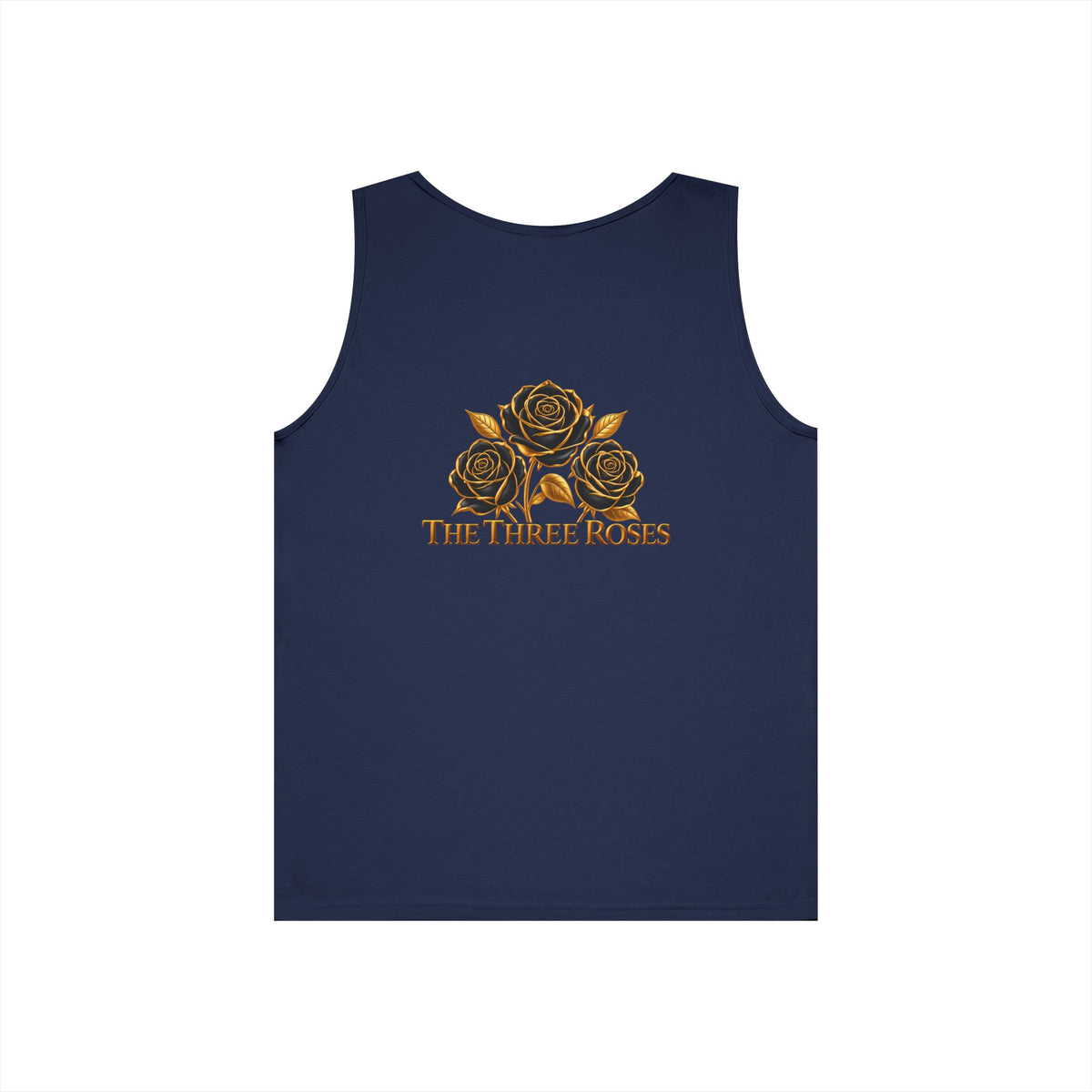 The Three Roses Tank Top — Vintage Rose Graphic Floral Tank