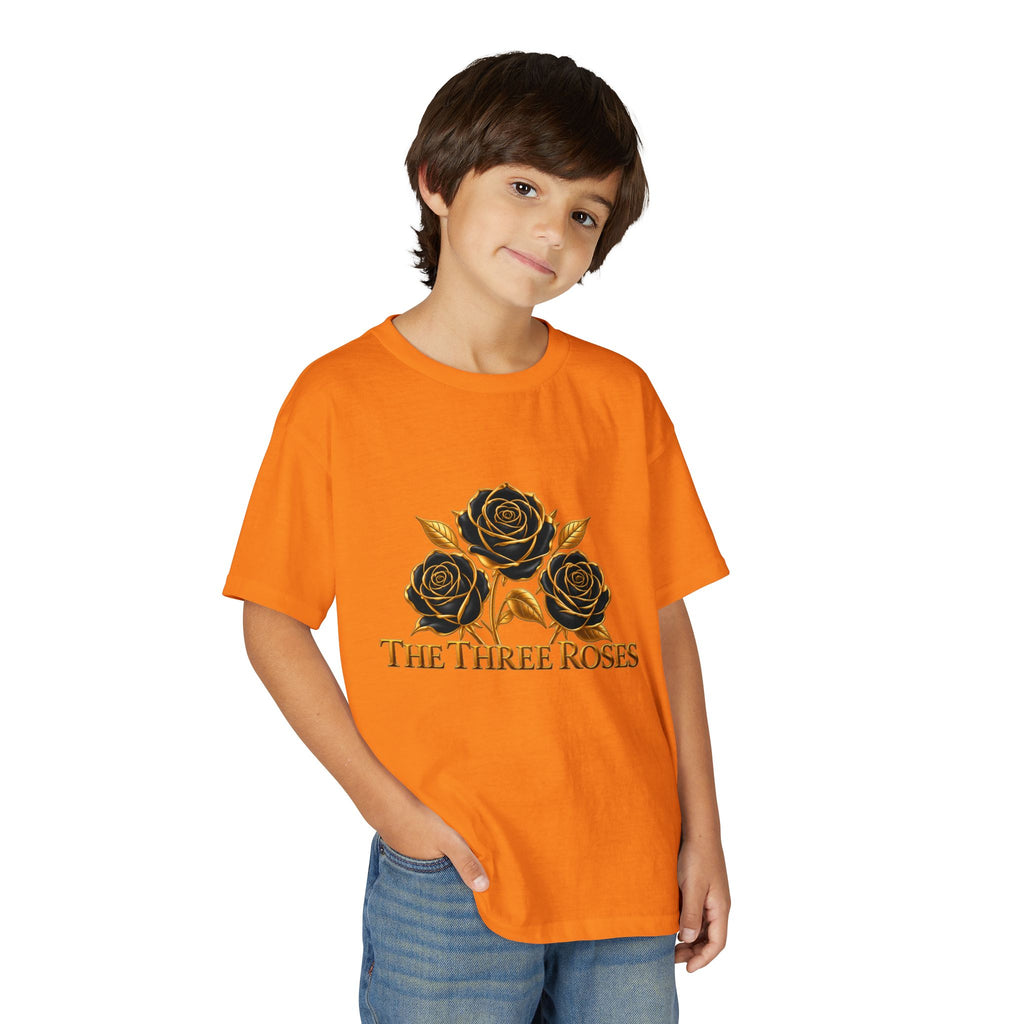 The Three Roses: Youth Gold Graphic Tee