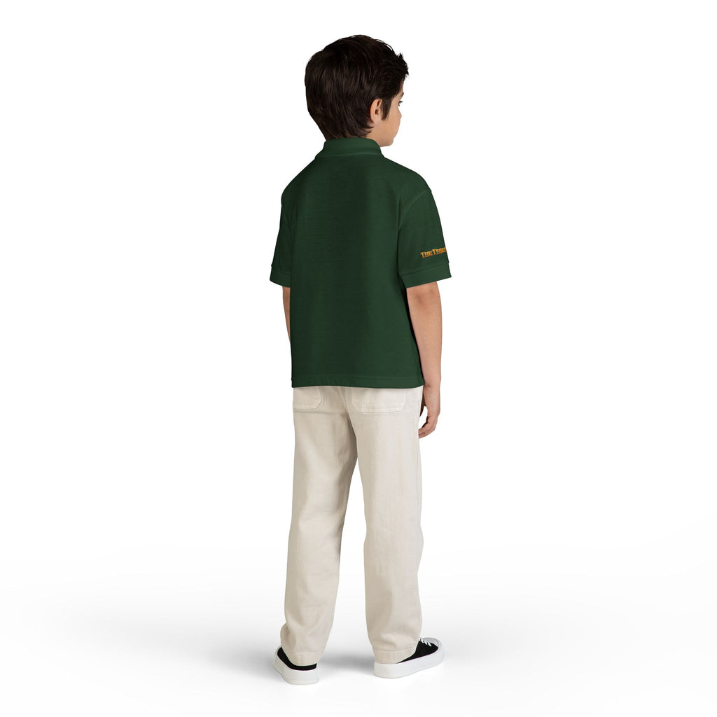 The Three Roses: Youth Polo T-Shirt Embroidered