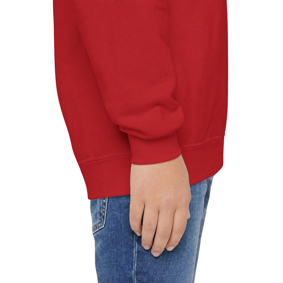 The Three Roses: Youth Crewneck Sweatshirt — Gold & Black Rose Graphic Logo