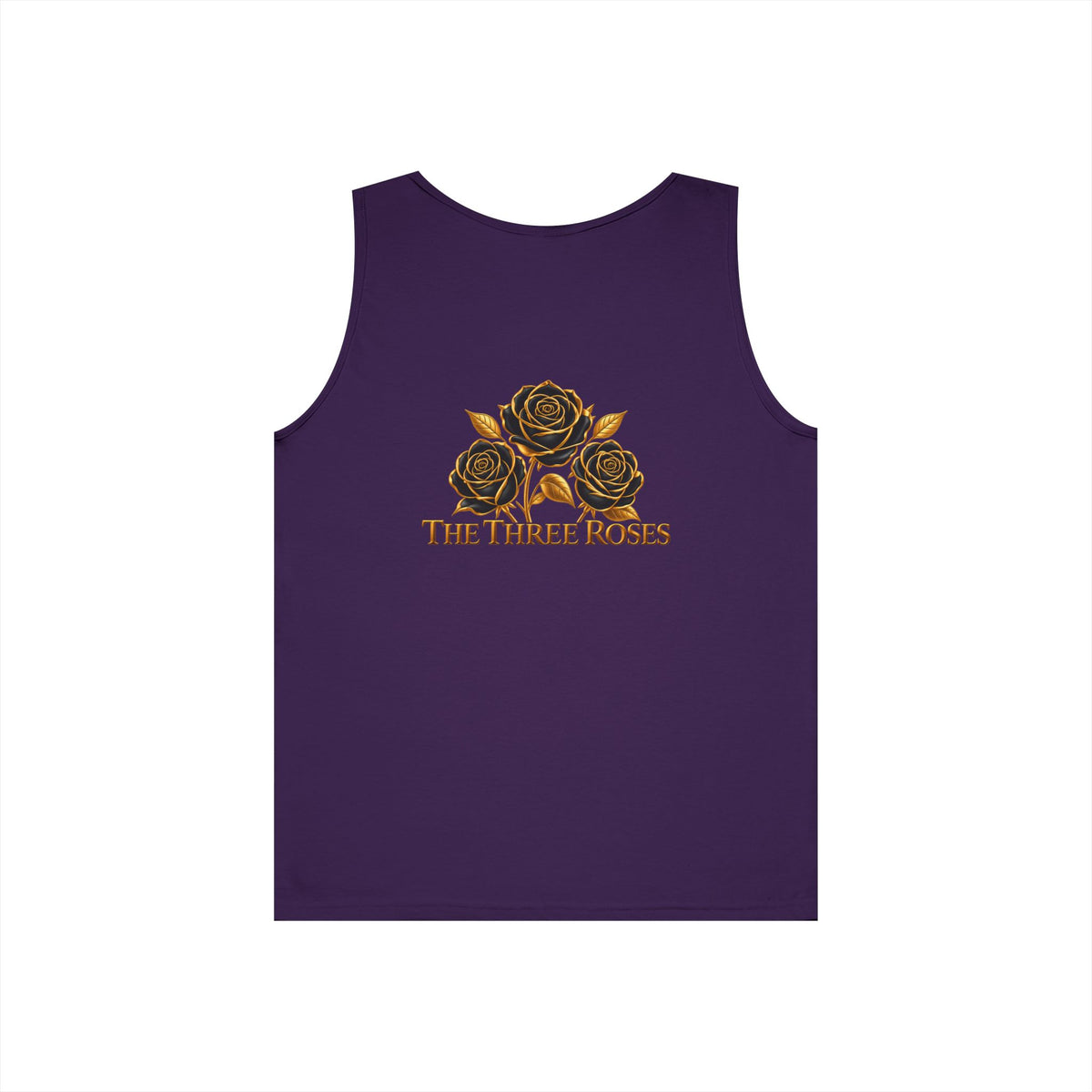 The Three Roses Tank Top — Vintage Rose Graphic Floral Tank