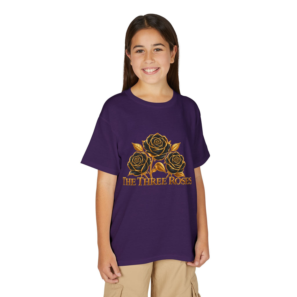 The Three Roses: Youth Gold Graphic Tee