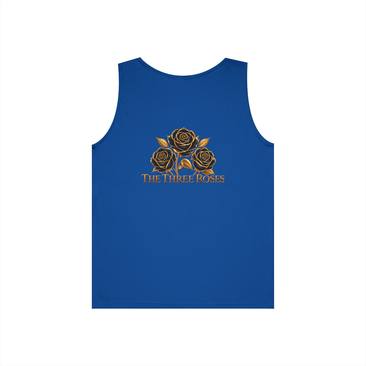 The Three Roses Tank Top — Vintage Rose Graphic Floral Tank