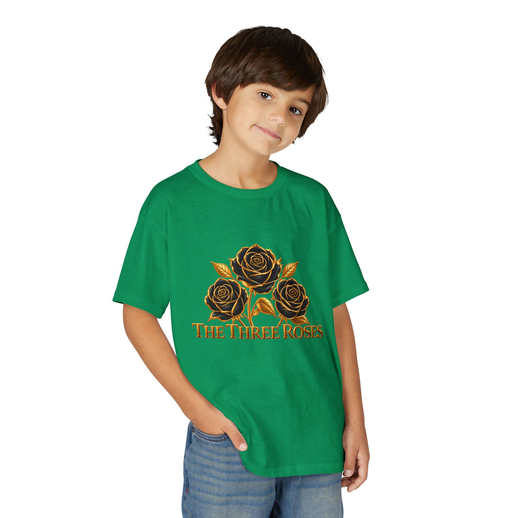 The Three Roses: Youth Gold Graphic Tee