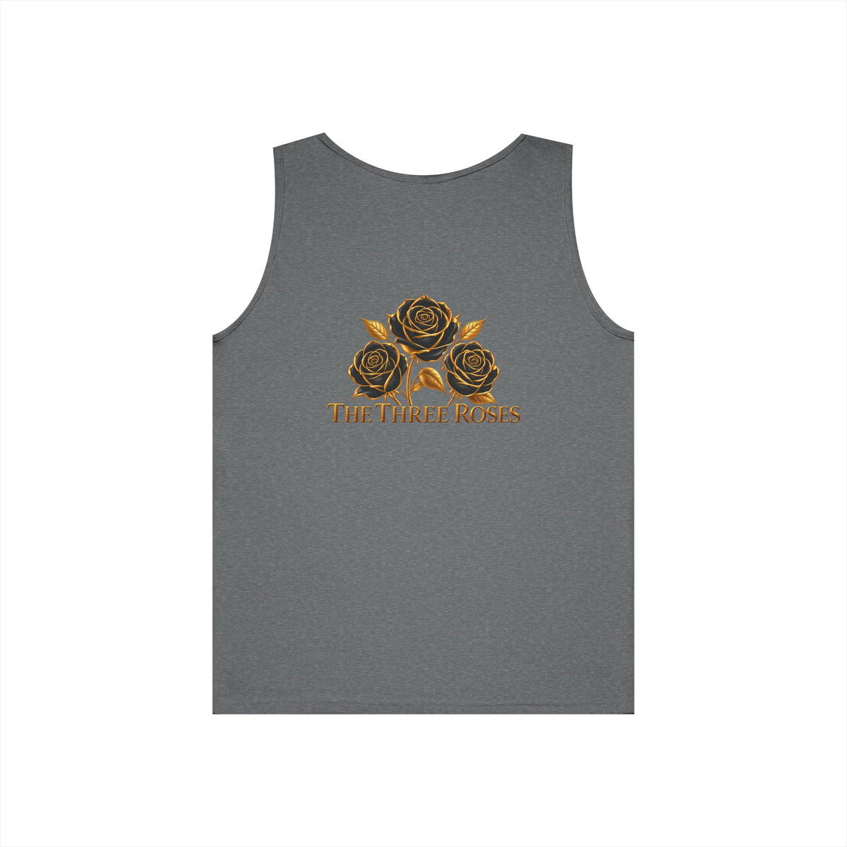 The Three Roses Tank Top — Vintage Rose Graphic Floral Tank