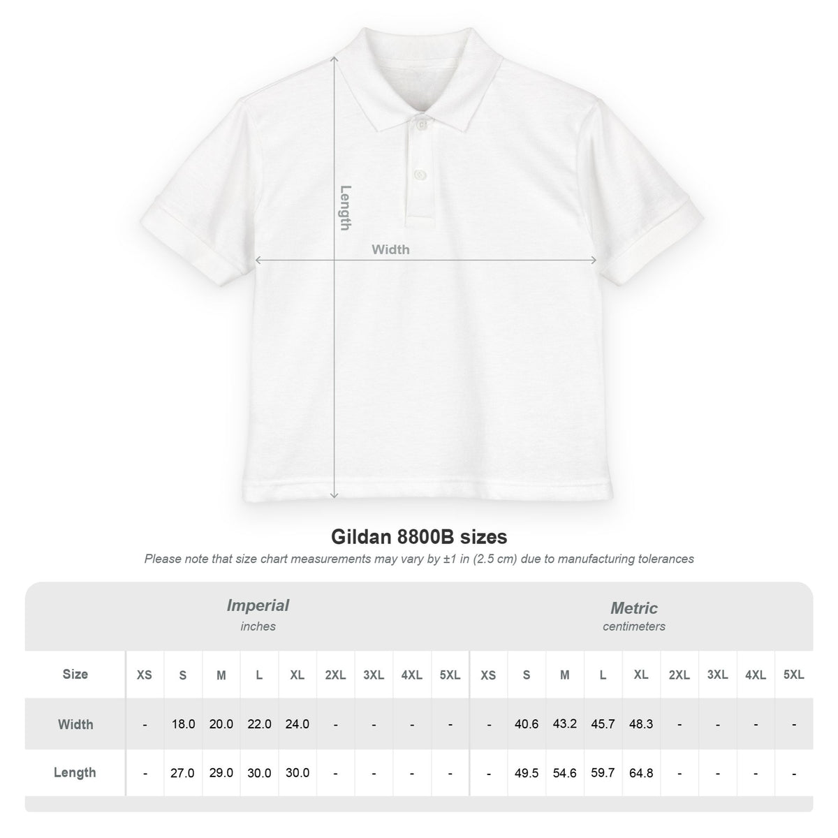 The Three Roses: Youth Polo T-Shirt Embroidered