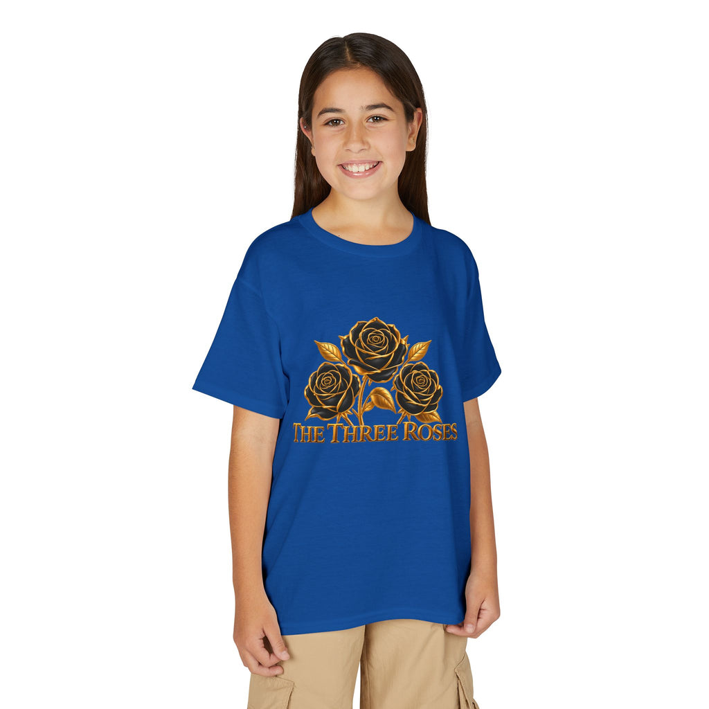 The Three Roses: Youth Gold Graphic Tee