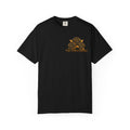 The Three Roses Graphic: Unisex T-Shirt  Gold & Black Floral Tee