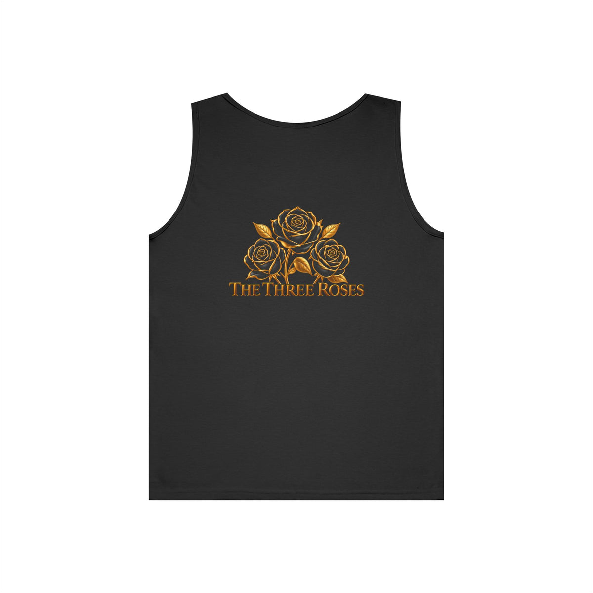 The Three Roses Tank Top — Vintage Rose Graphic Floral Tank