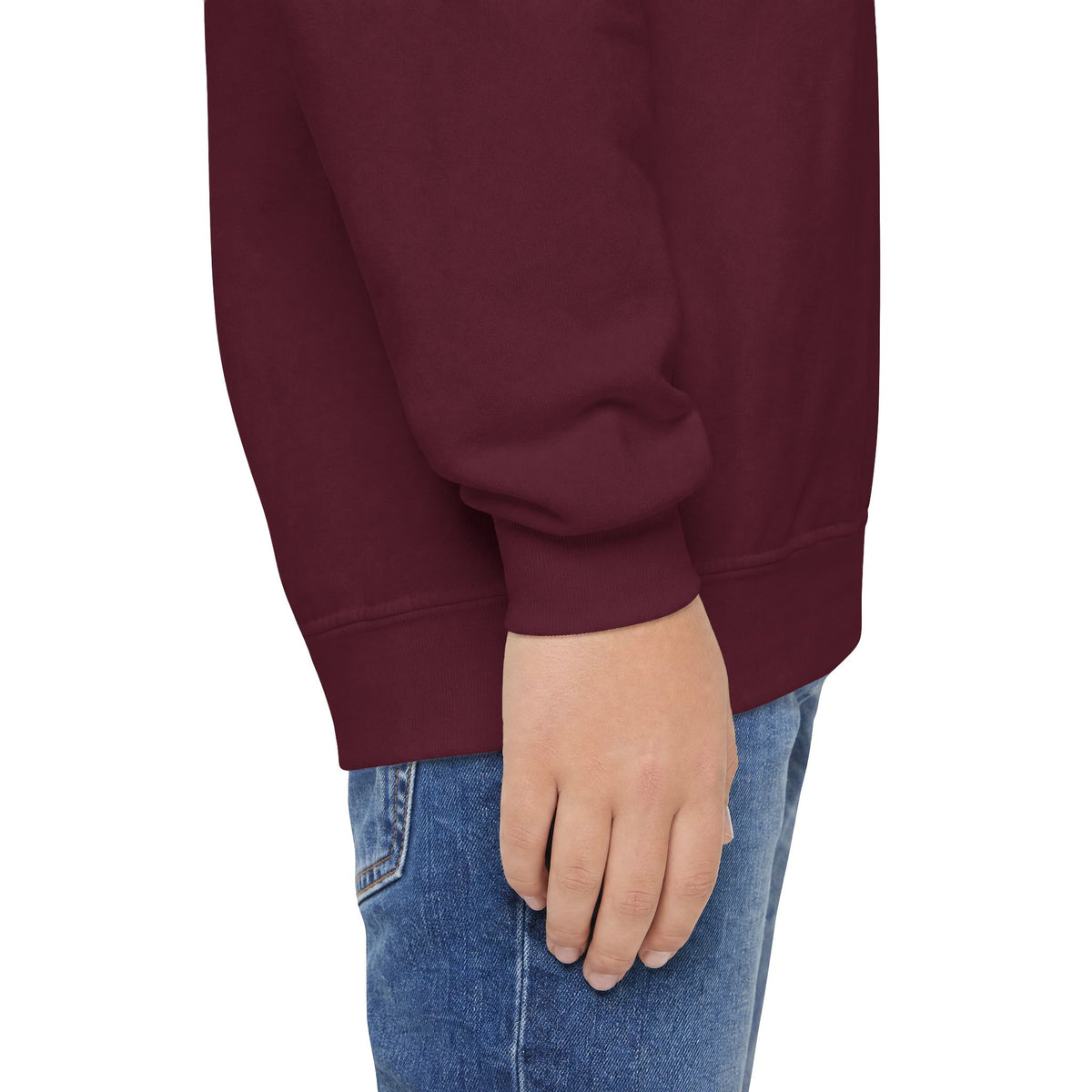 The Three Roses: Youth Crewneck Sweatshirt — Gold & Black Rose Graphic Logo